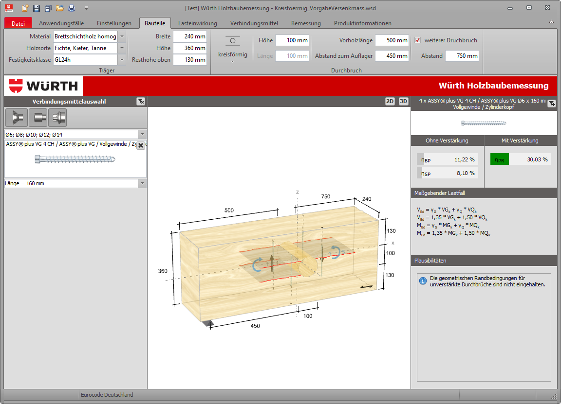 Würth Screw Design WSD