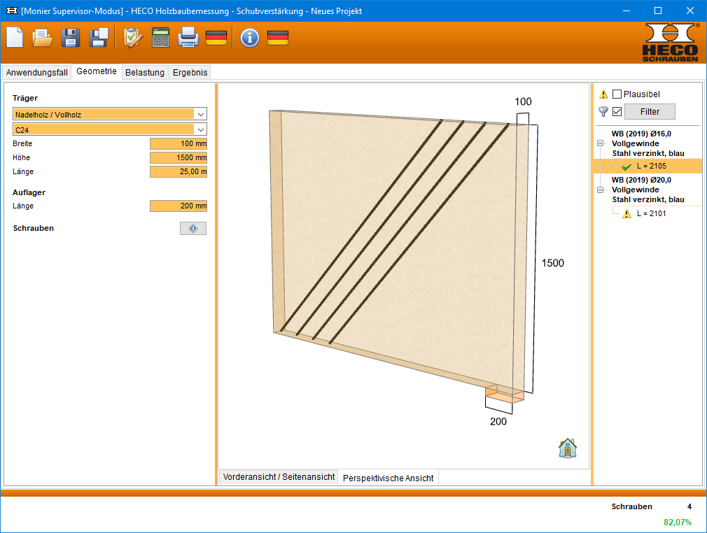 HECO Calculation Software