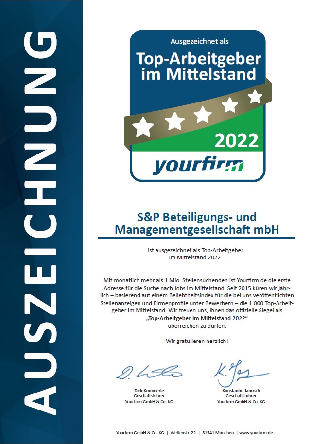 Top-Arbeitgeber 2022